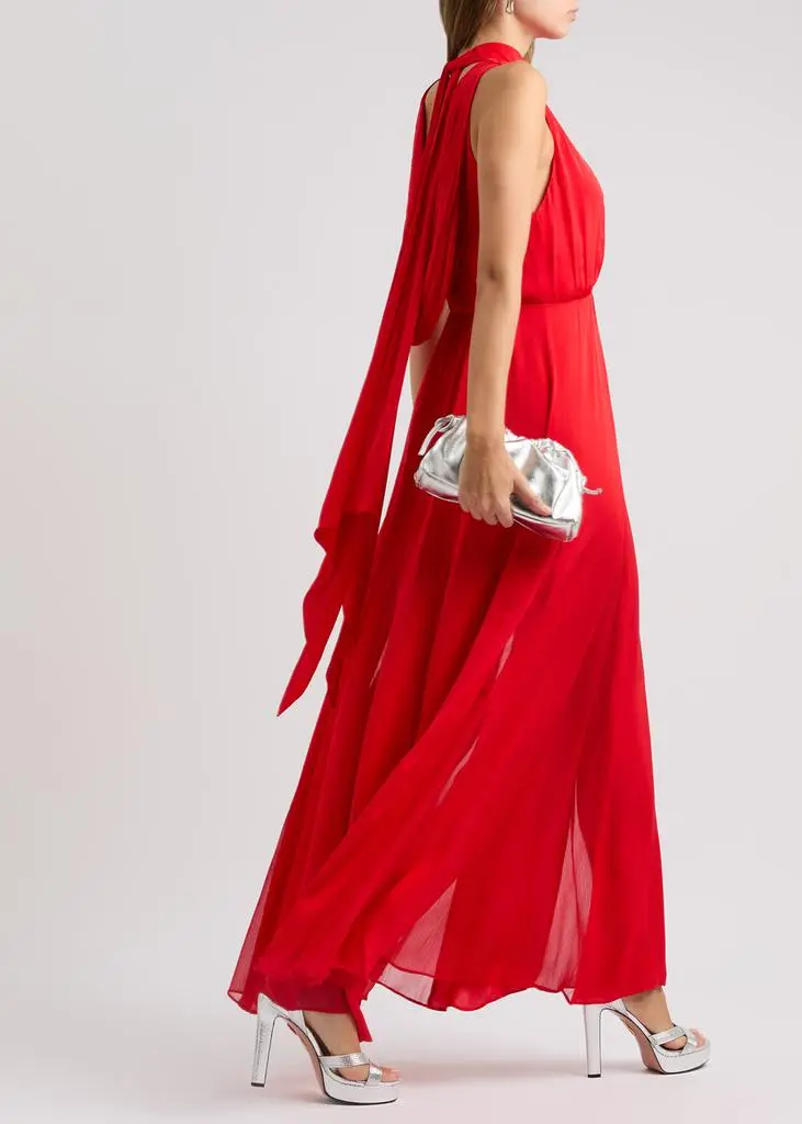 Alice + Olivia Dita panelled maxi dress 4
