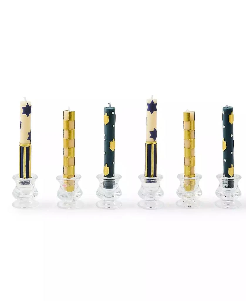 MacKenzie-Childs Judaica Mini Dinner Candles, Set of 6