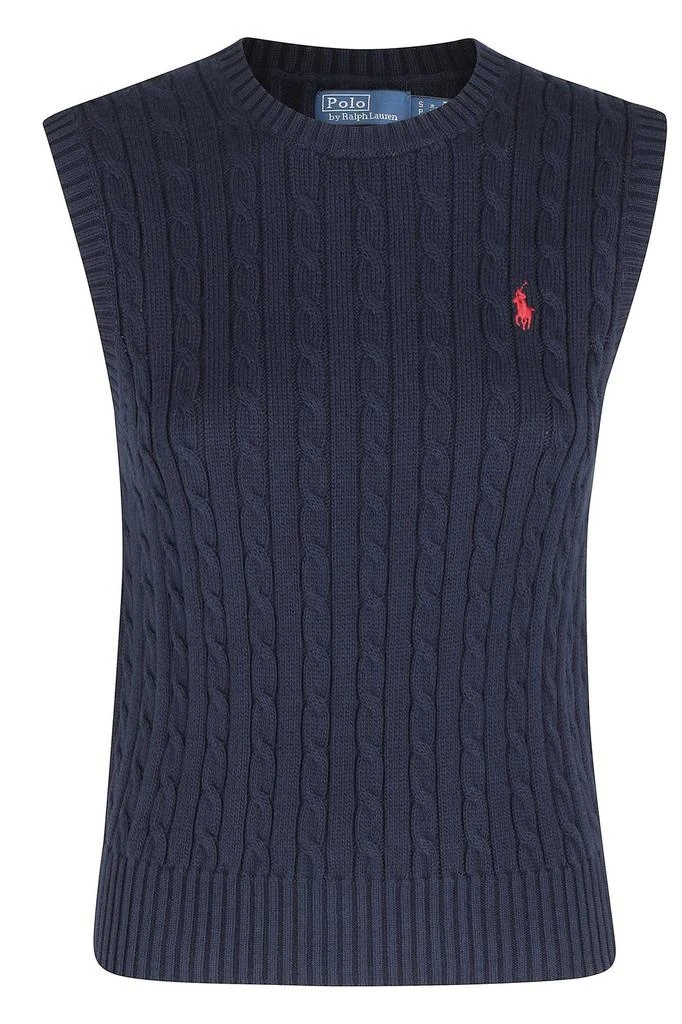 Ralph Lauren Polo Ralph Lauren Cable Knit Sleeveless Sweater