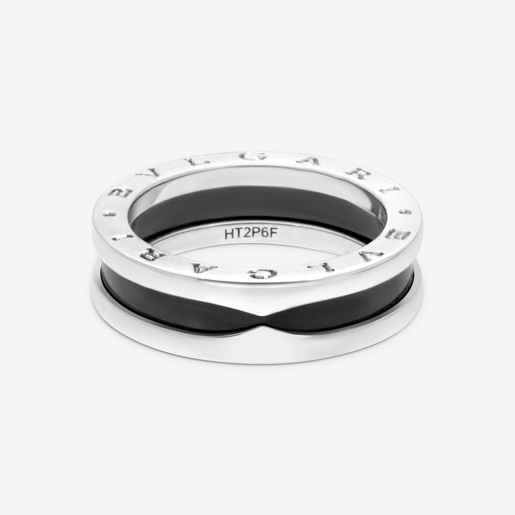 BVLGARI Bulgari Save the Children Sterling Silver Black Onyx Ring Sz. 8.75 346104 3