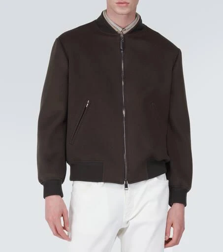 Brioni Wool and cashmere bomber jacket 3