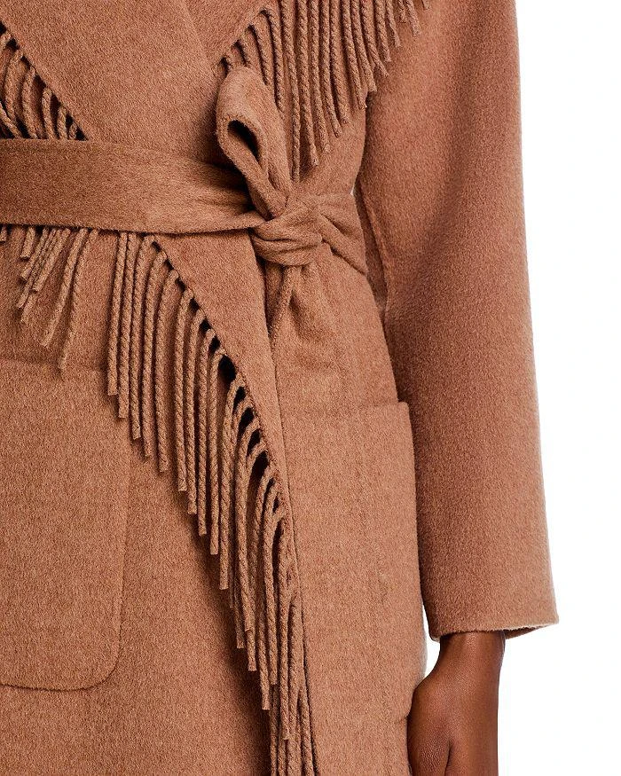 SIMKHAI Carrie Fringe Coat 5