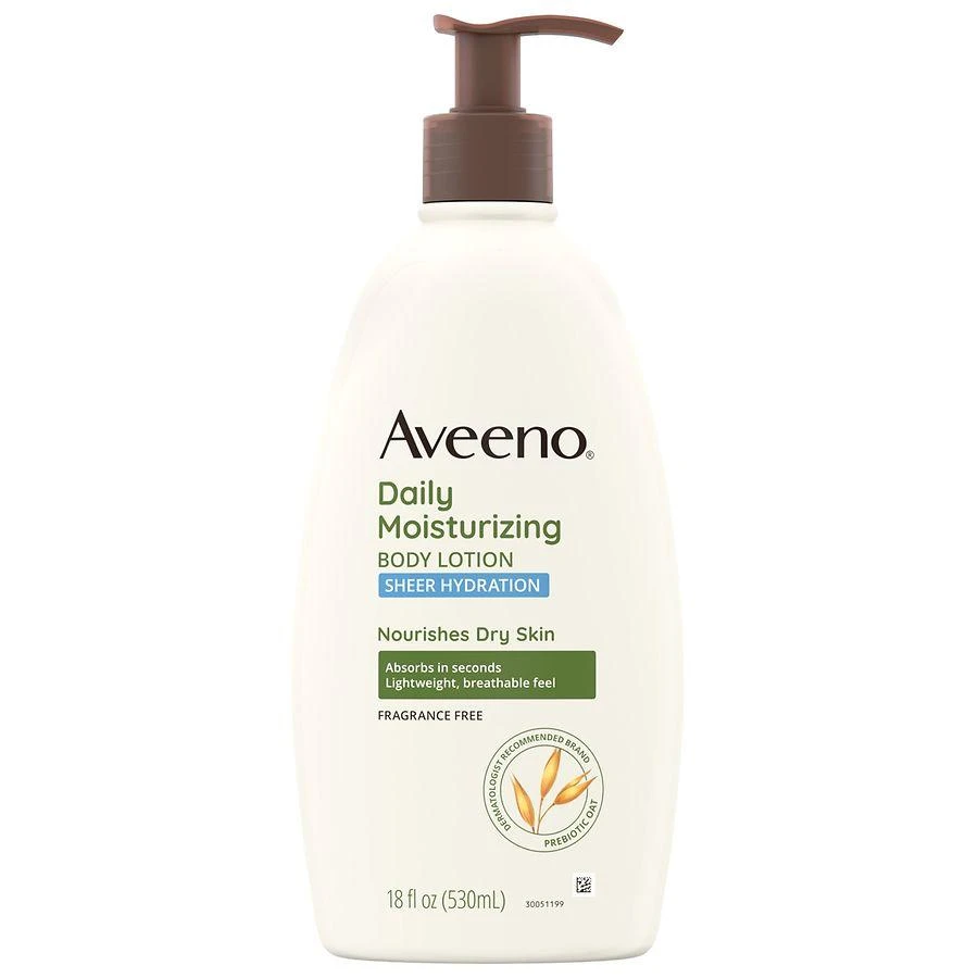Aveeno Sheer Hydration Body Lotion Fragrance-Free 1