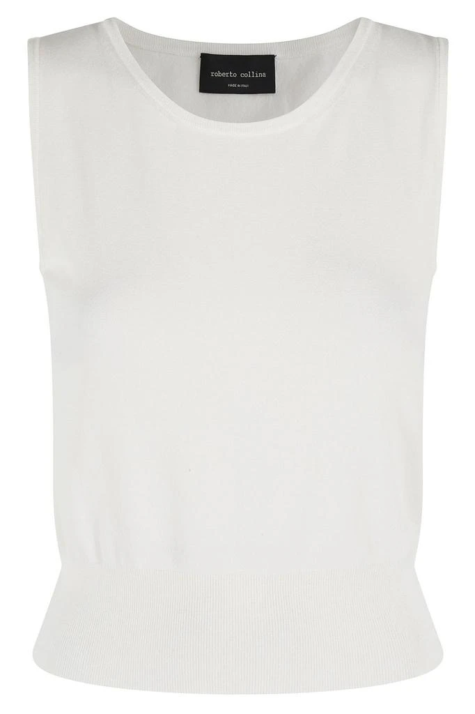 ROBERTO COLLINA Roberto Collina Sleeveless Knitted Top 1