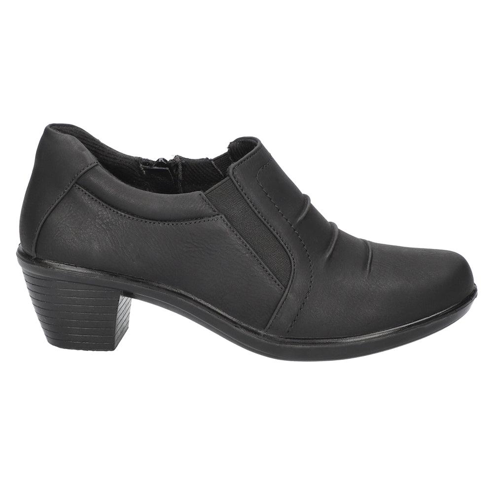 Easy Street Chipper Zippered Shootie Round Toe Pumps