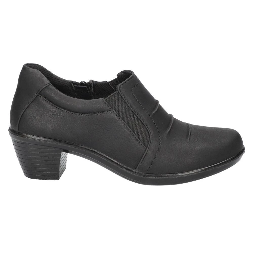 Easy Street Chipper Zippered Shootie Round Toe Pumps 1