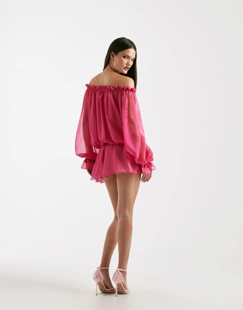 open lace back dress Jazmin Dress 2X Large / Ice Pink