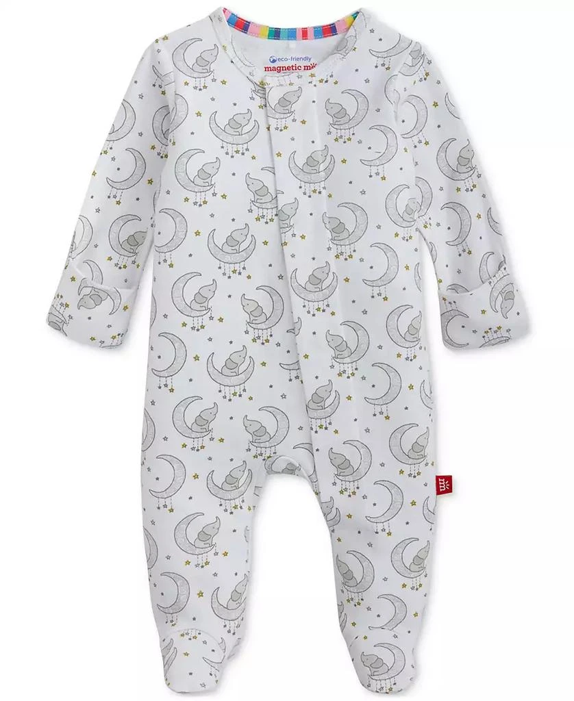 Magnetic Me Baby Cotton Footed Coveralls, 2 Pack 3