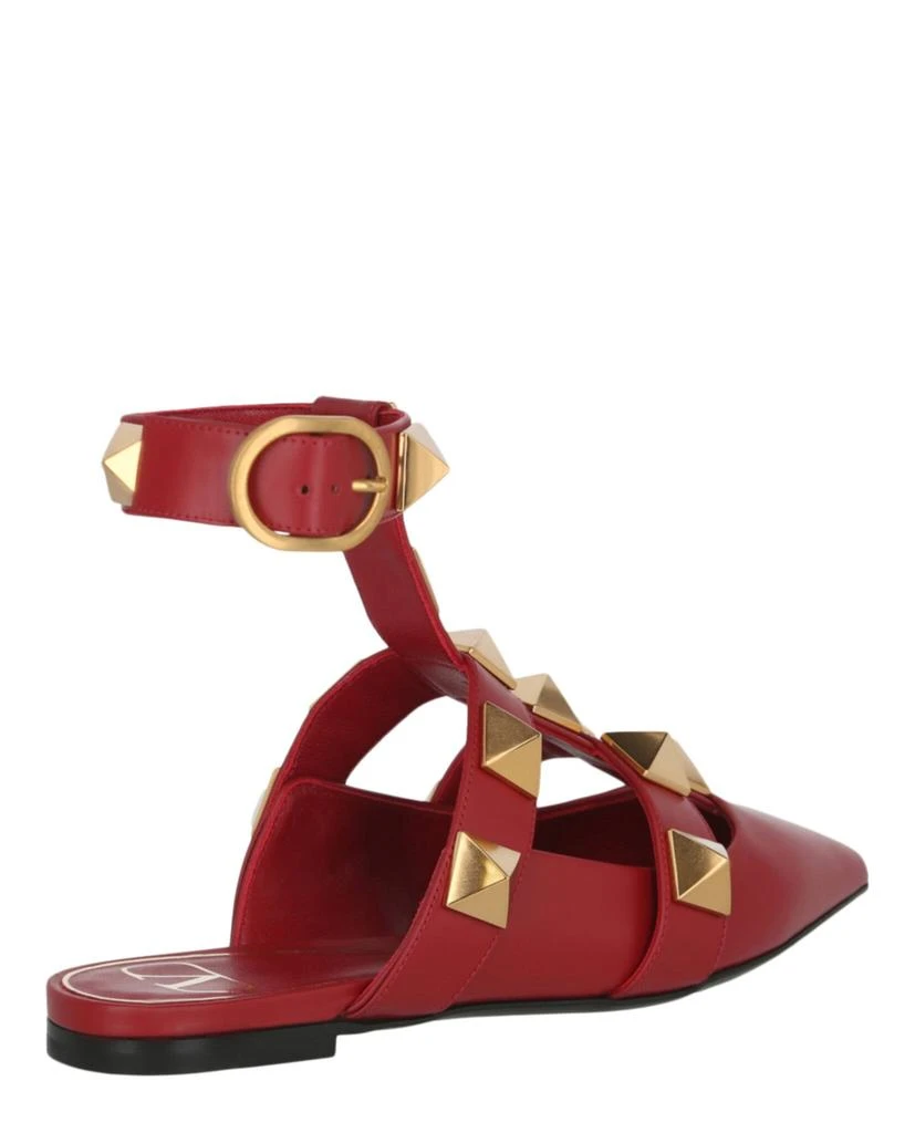 Valentino Roman Stud Ballerina Shoe 3