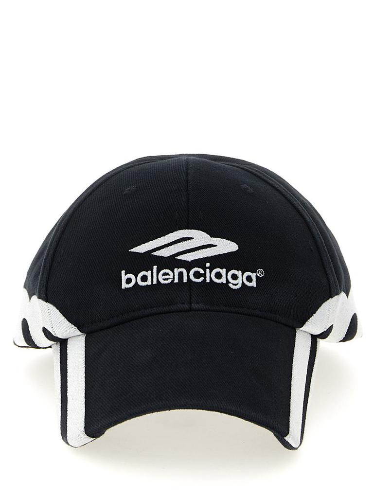 帽子 BALENCIAGA Y2K cap Women's Y2k Cap in Black | Balenciaga US