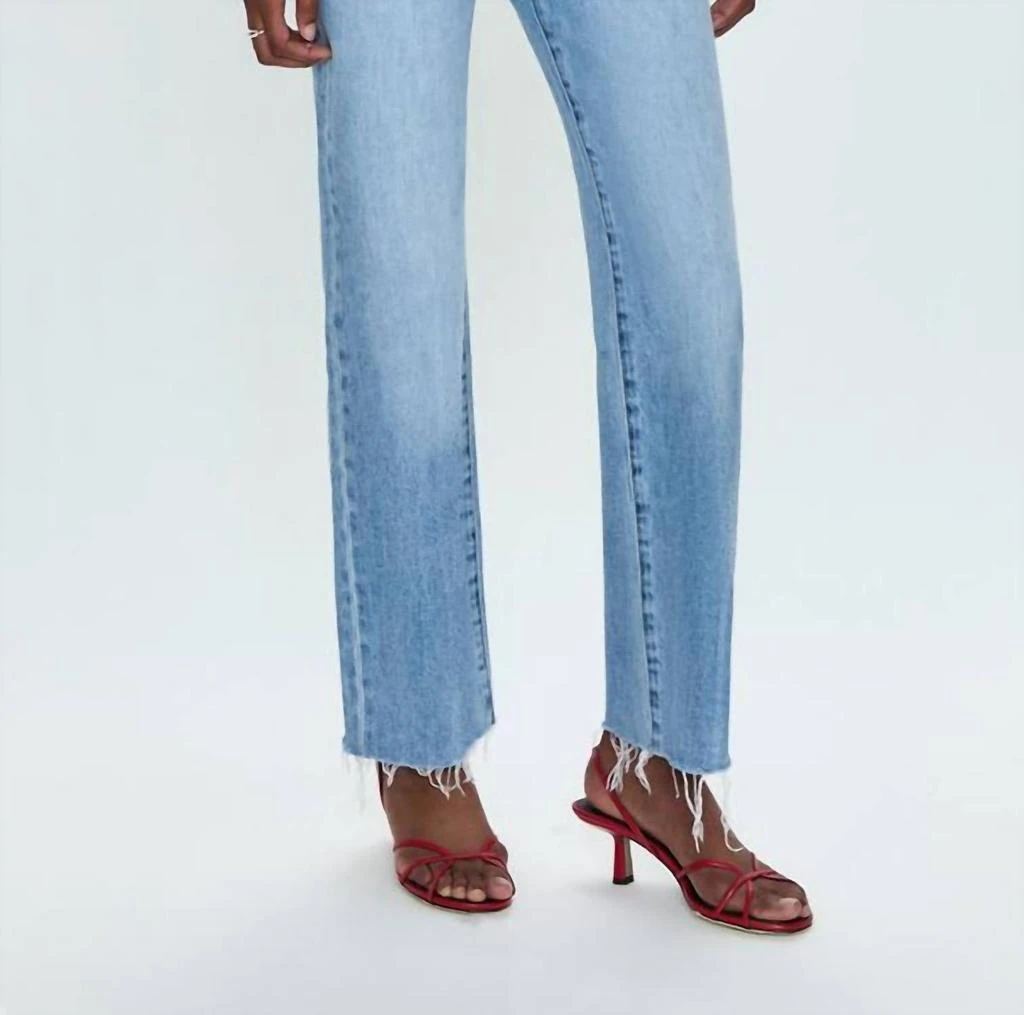 PISTOLA Cassie Super High Rise Straight Jean In Savvy Vintage 2