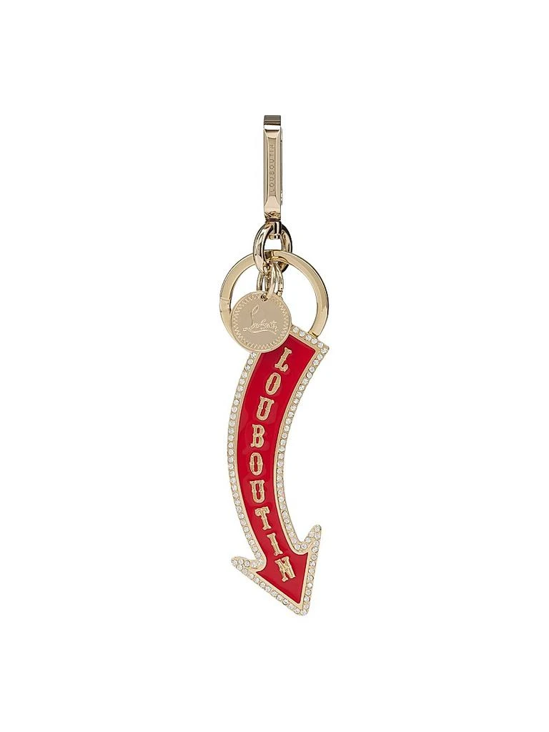 Christian Louboutin Steel Keyring