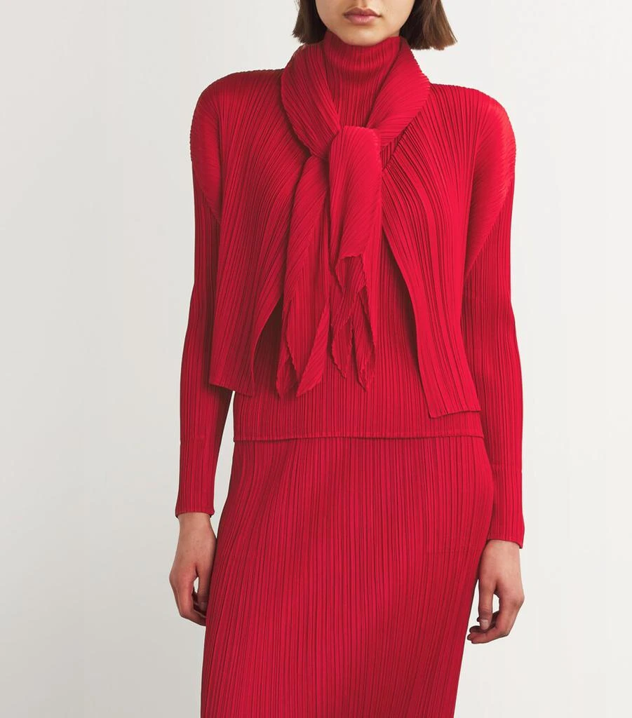 Pleats Please Pleated Basics Scarf 4