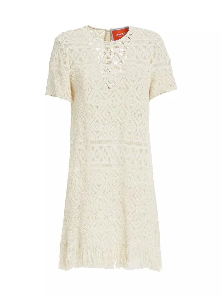 LA DOUBLE J Lacey Mini Swing Dress 1