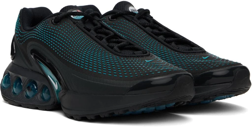 NIKE Black & Blue Air Max Dn Sneakers 4