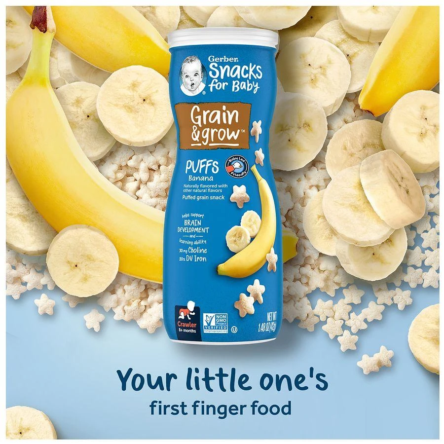Gerber Puffs Banana, Banana 10