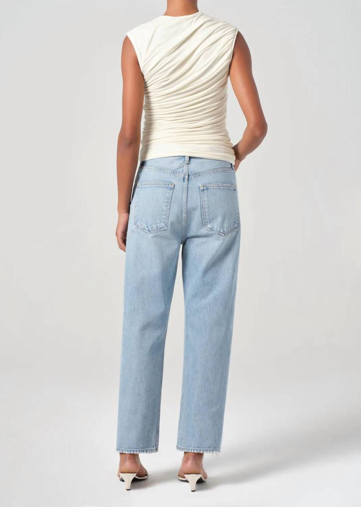AGOLDE Agolde - 90's Crop Mid Rise Straight Jeans