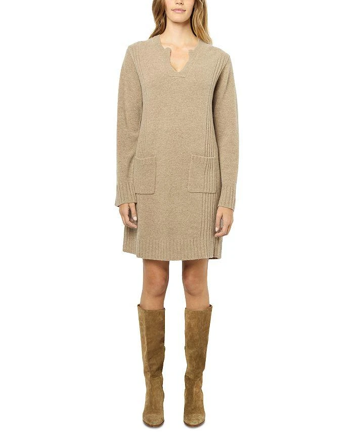 Gerard Darel Sofia Kint Wool Mini Dress 2