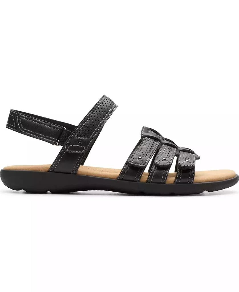 Clarks Collection Women's Elizabelle Kay Riptape Flat Sandals 2