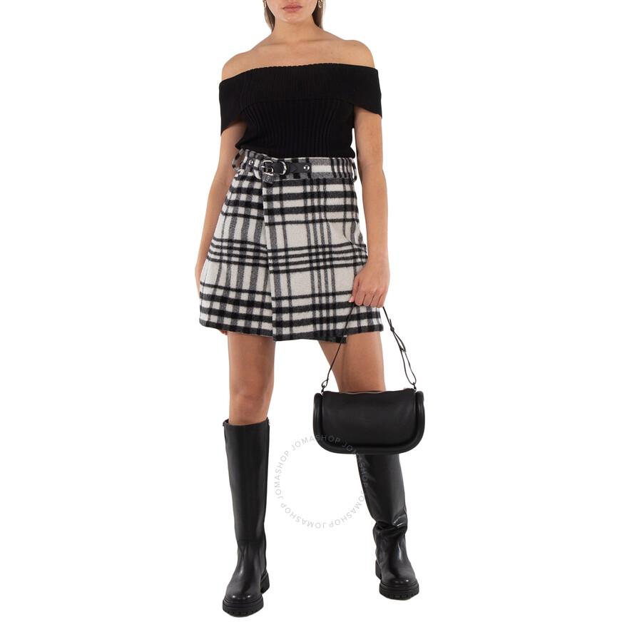 ミニスカート J.W. Anderson Black Polyester Shorts Skirt JW Anderson JW Anderson Black Polyester Shorts Skirt