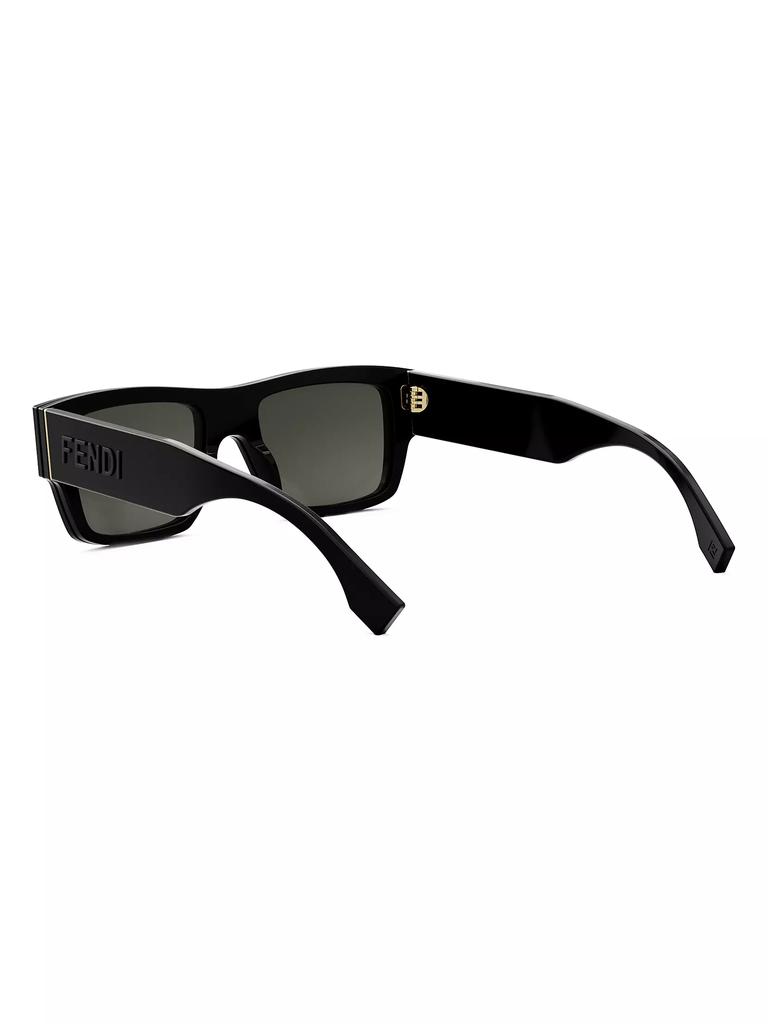 人気No.1 Fendi Sunglasses - Sunglasses Rectangular 53MM Signature 小物
