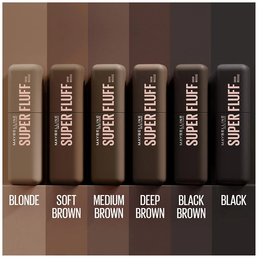 Maybelline Superfluff Brow Mousse Volumizing Tinted Gel Eyebrow Mascara 5