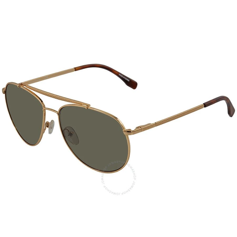 Lacoste Grey Pilot Unisex Sunglasses L177S 714 57 3