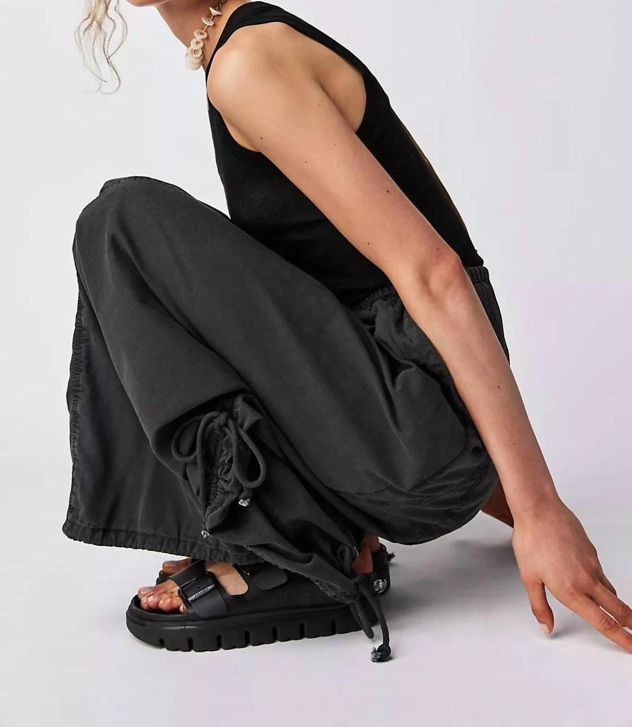 Free People Picture Perfect Parachute Skirt In Black 3