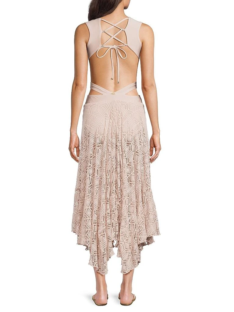 PatBO Seashell Plunge Beach Dress - Dresses & Skirts - Free Shipping -  BeyondStyle