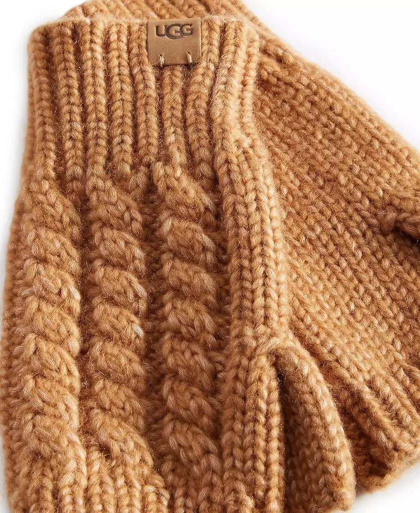 UGG Cable Knit Fingerless Gloves 2