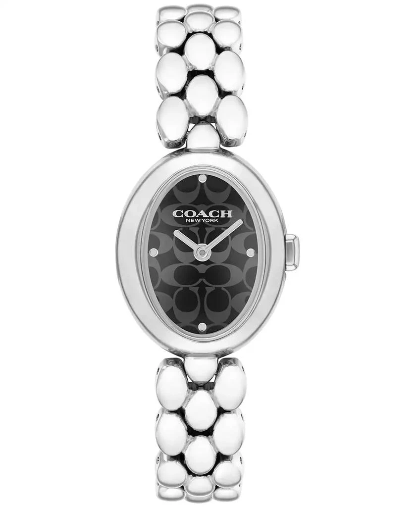 Coach Women's Silver Sammy Stainless Steel Watch 22.5mm 1