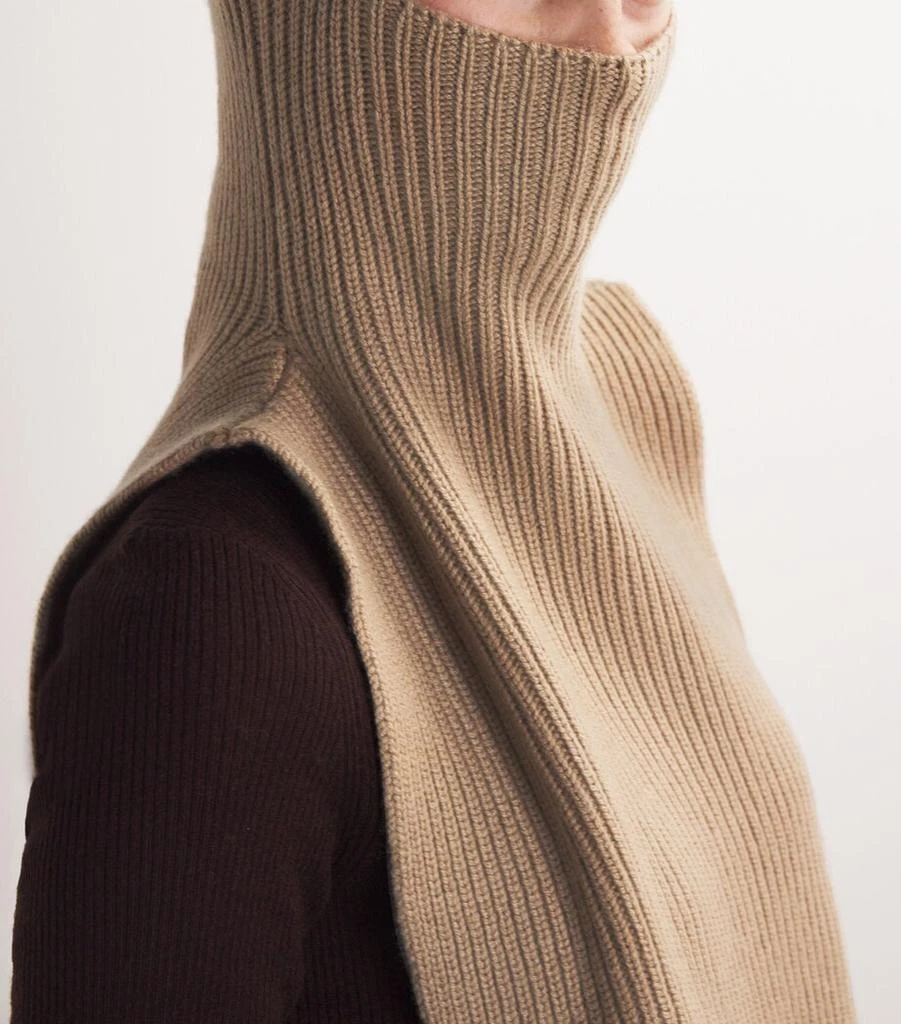 Max Mara Cashmere Hooded Sleeveless Sweater 6