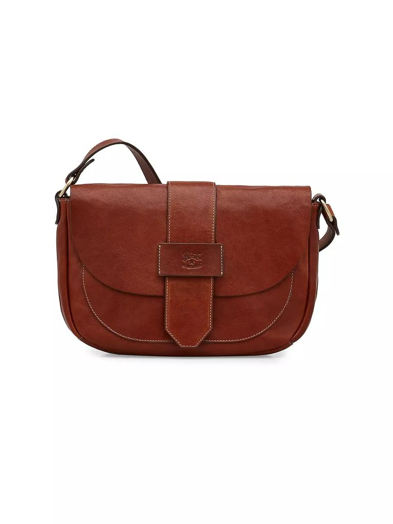 Il Bisonte Alloro Leather Crossbody Bag 1