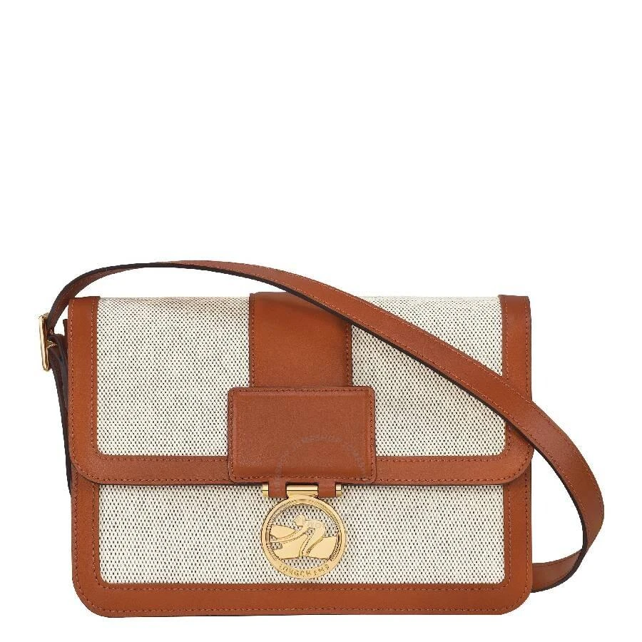 Longchamp Box-Trot M Canvas Crossbody Bag 1