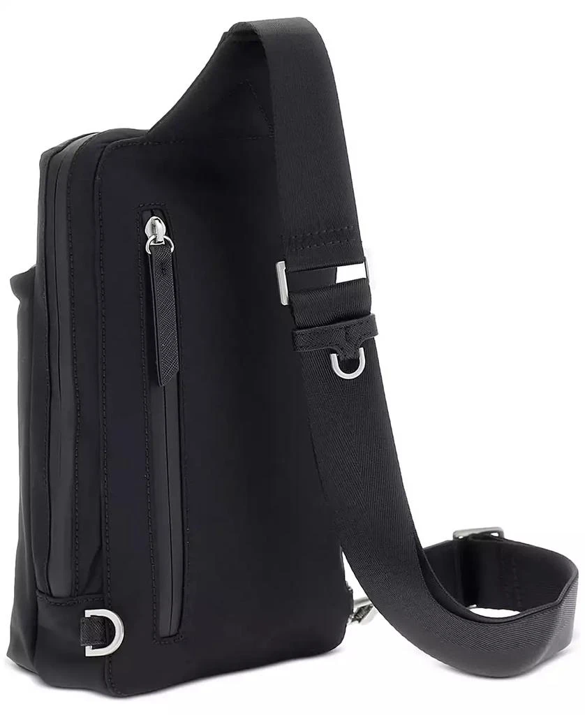 GUESS Men's Crossover Zip Logo Sling Bag 4