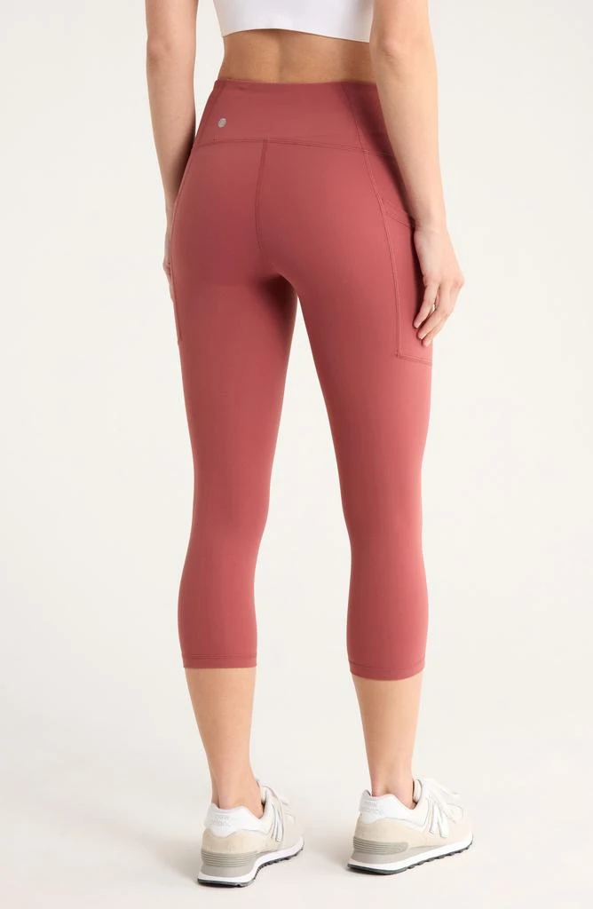 Zella Perform High Waist Pocket Crop Leggings 2