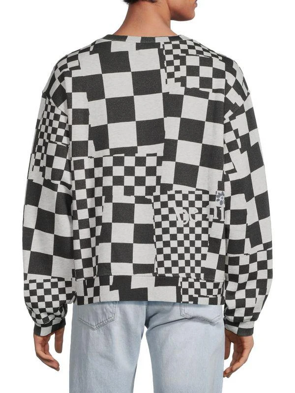ERL Venice Checked Cotton Sweater 4