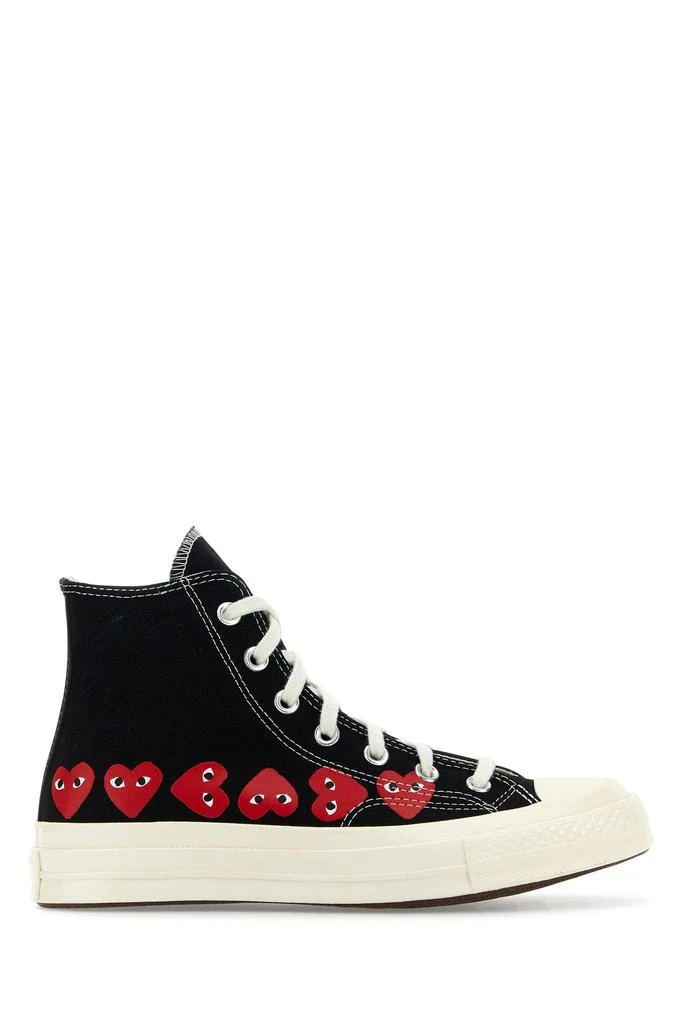 Comme des Garcons Black canvas Comme Des Garçons X Converse sneakers