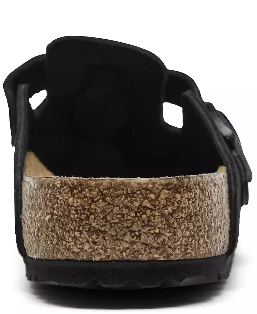 Birkenstock Men's Boston Soft Footbed Suede Leather Clogs from Finish Line 3