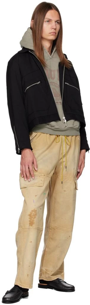 Rhude Beige Plateau Cargo Pants 4