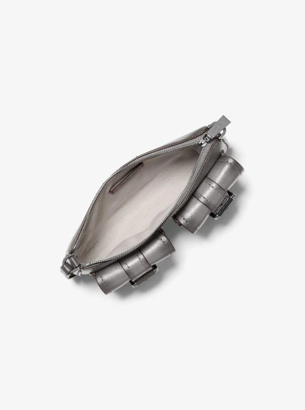 Michael Kors Zoe Small Burnished Leather Pochette 2