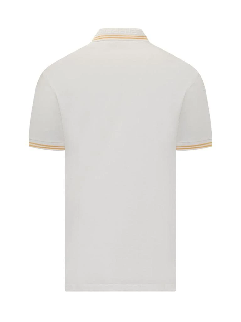 Versace Versace Medusa Polo Shirt With Greca Jacquard 2