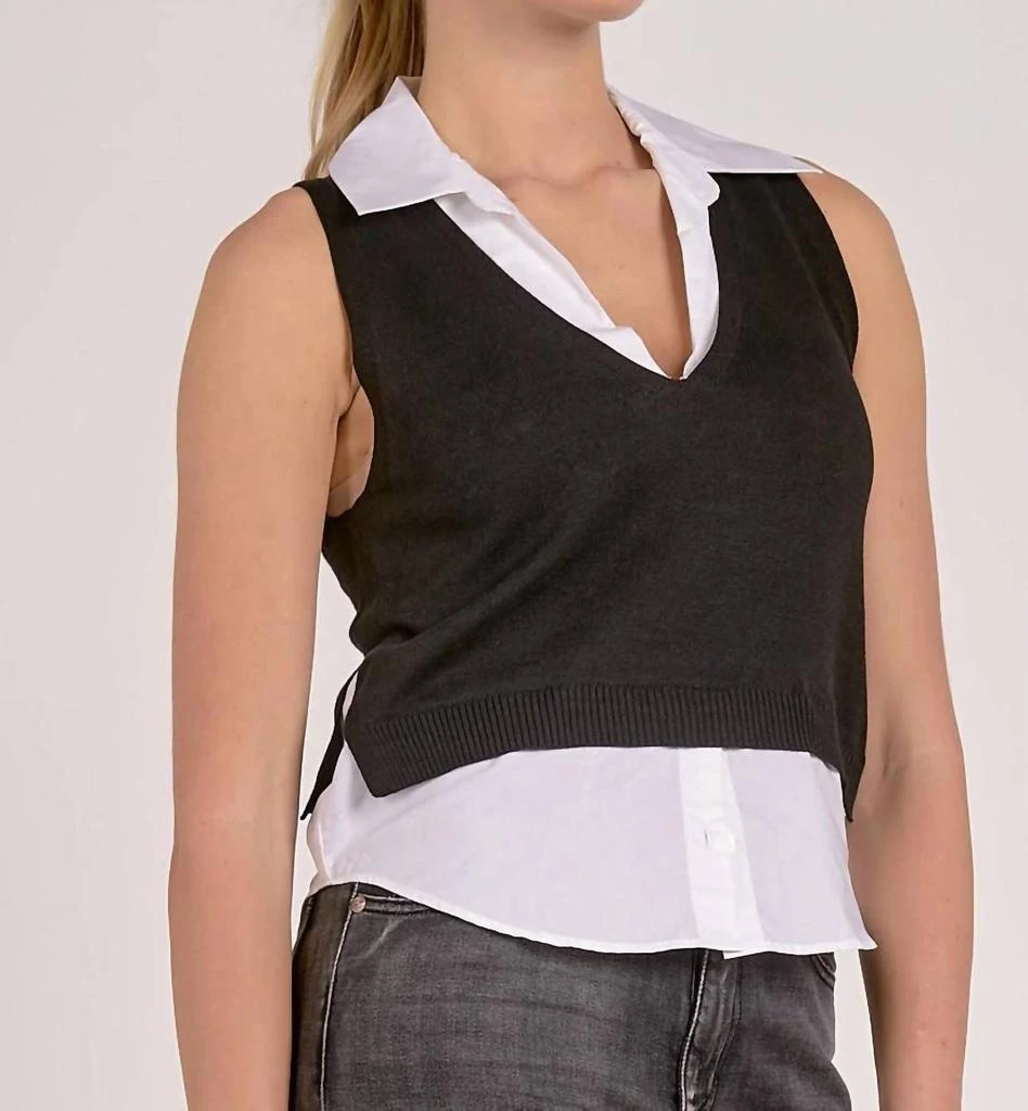 Elan Elan - Yuma Layered Sweater Vest 2