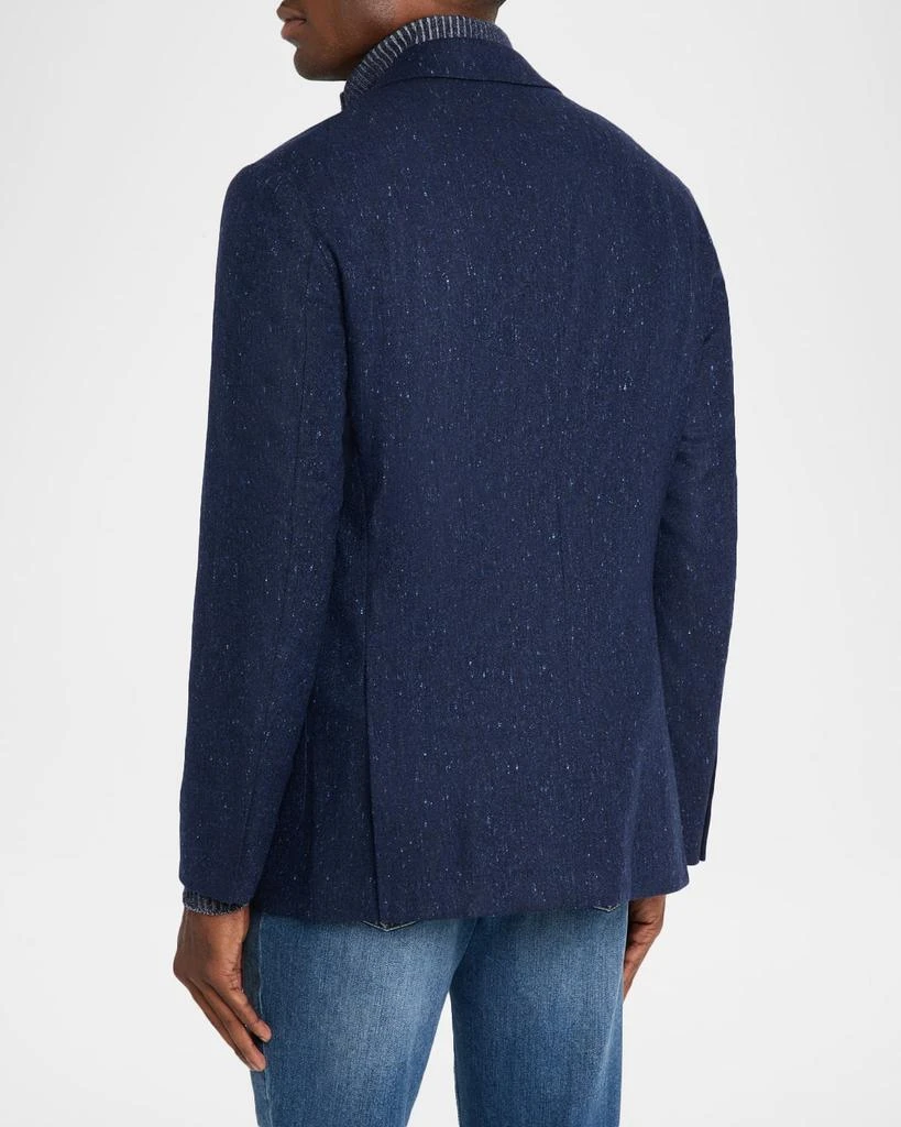 Brunello Cucinelli Men
s Flecked Donegal Sport Coat 3