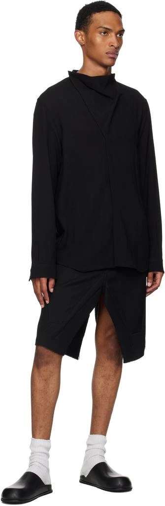 Rick Owens Black Concordians Granola Mules 5