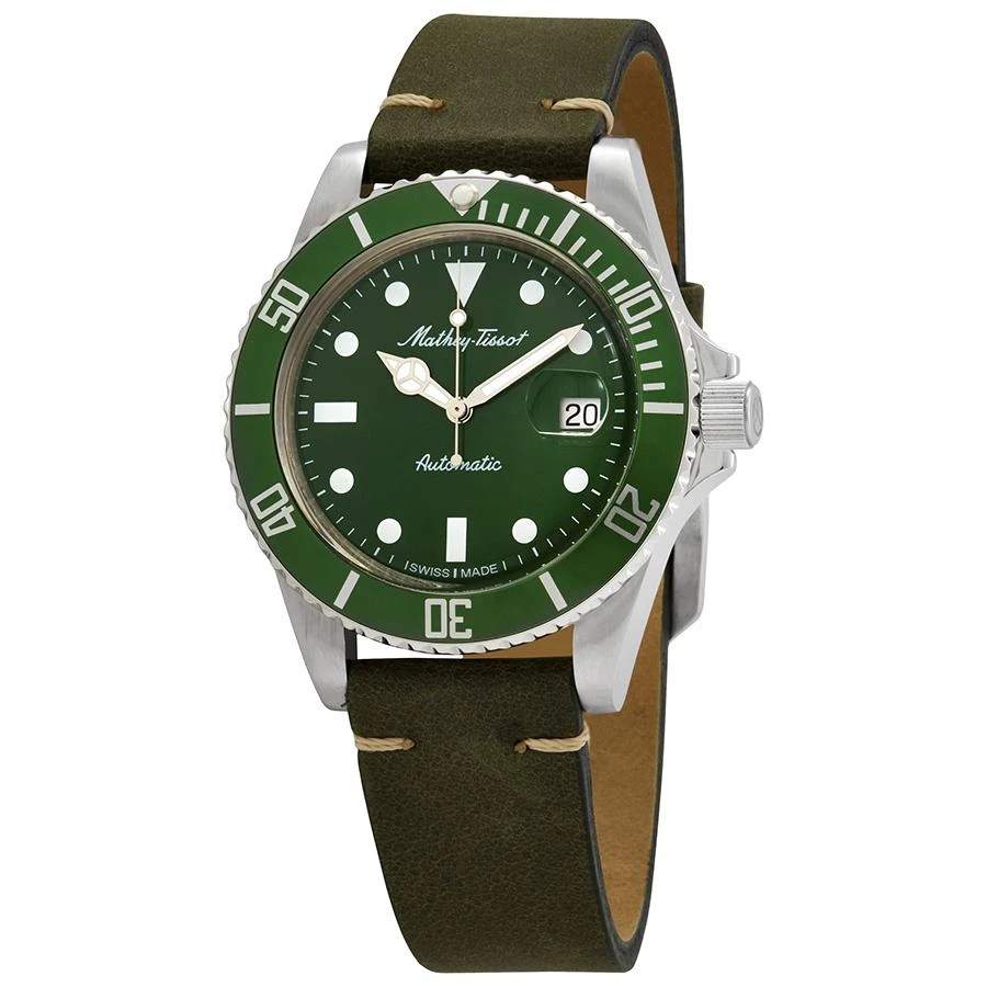 Mathey-Tissot Mathey-Tissot Mathey Vintage Automatic Green Dial Men's Watch H9010ATLV 1