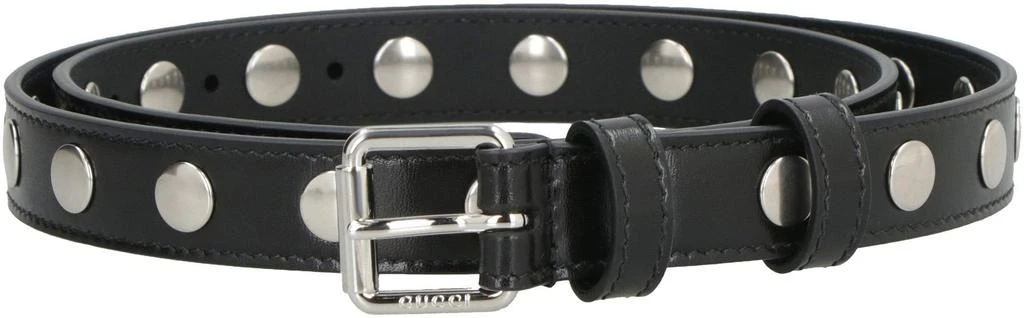 Gucci Gucci Studded Leather Belt 2
