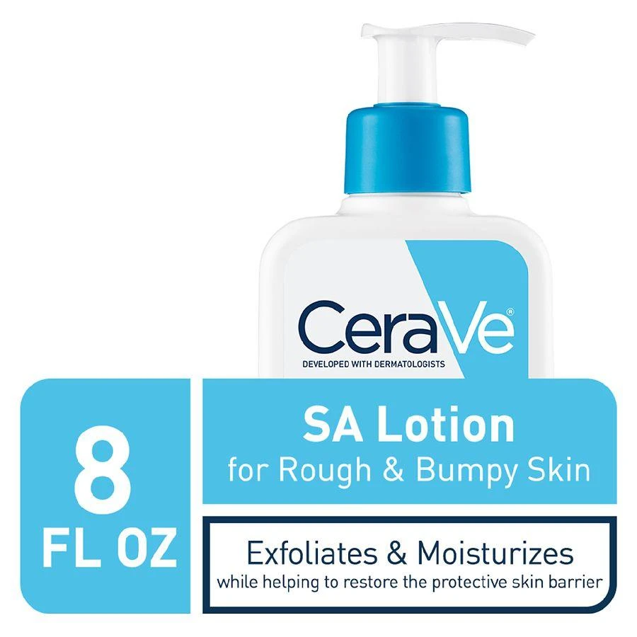 CeraVe SA Lotion, Lightweight Exfoliating Salicylic Body Lotion for Rough & Bumpy Skin Fragrance Free 7