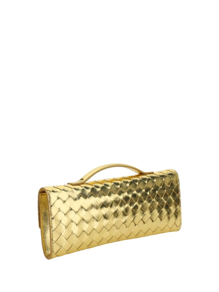 BOTTEGA VENETA Andiamo metallic Clutch Bag 3