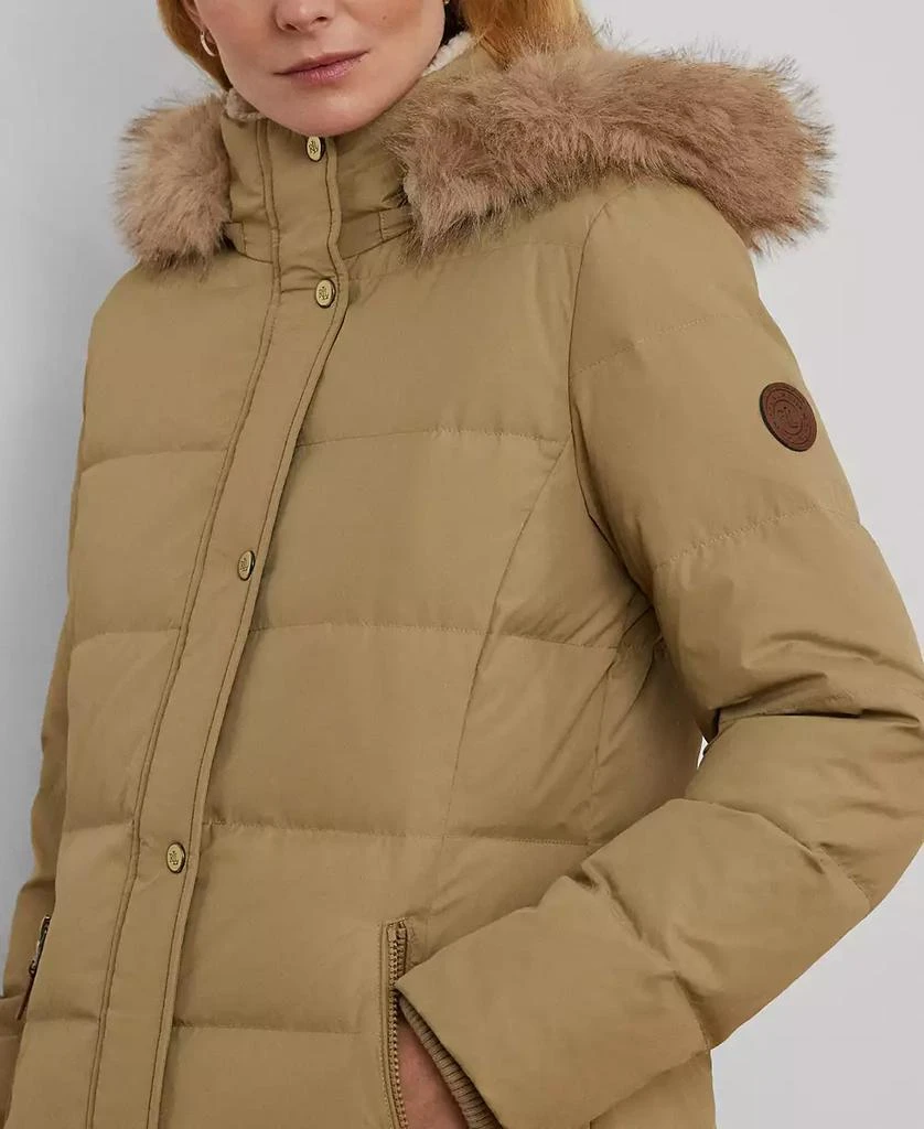 Ralph Lauren Women's Faux-Fur Hooded Puffer Coat, P/XS-XX 5